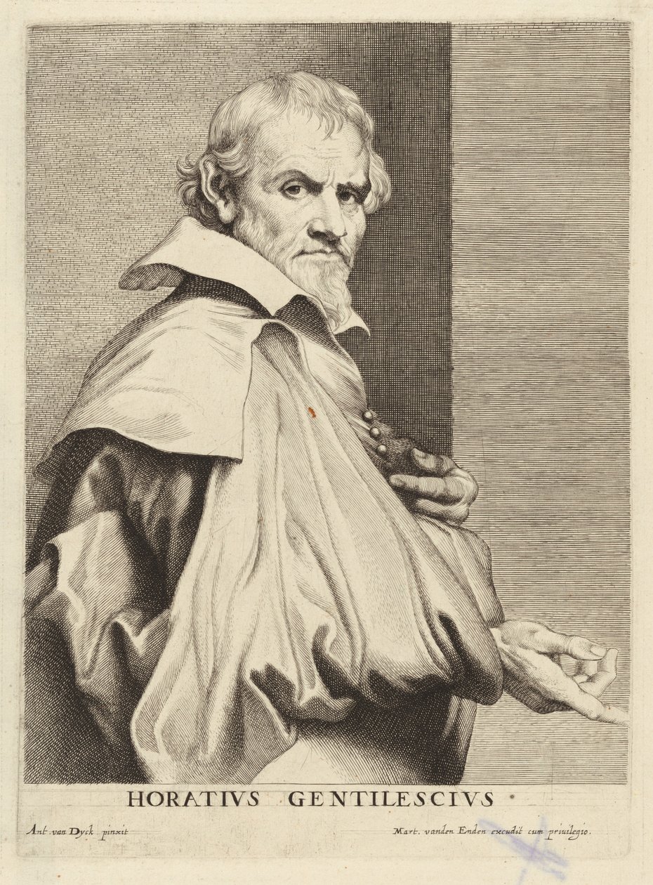 Orazio Gentileschi da Lucas Emil Vorsterman after Sir Anthony van Dyck