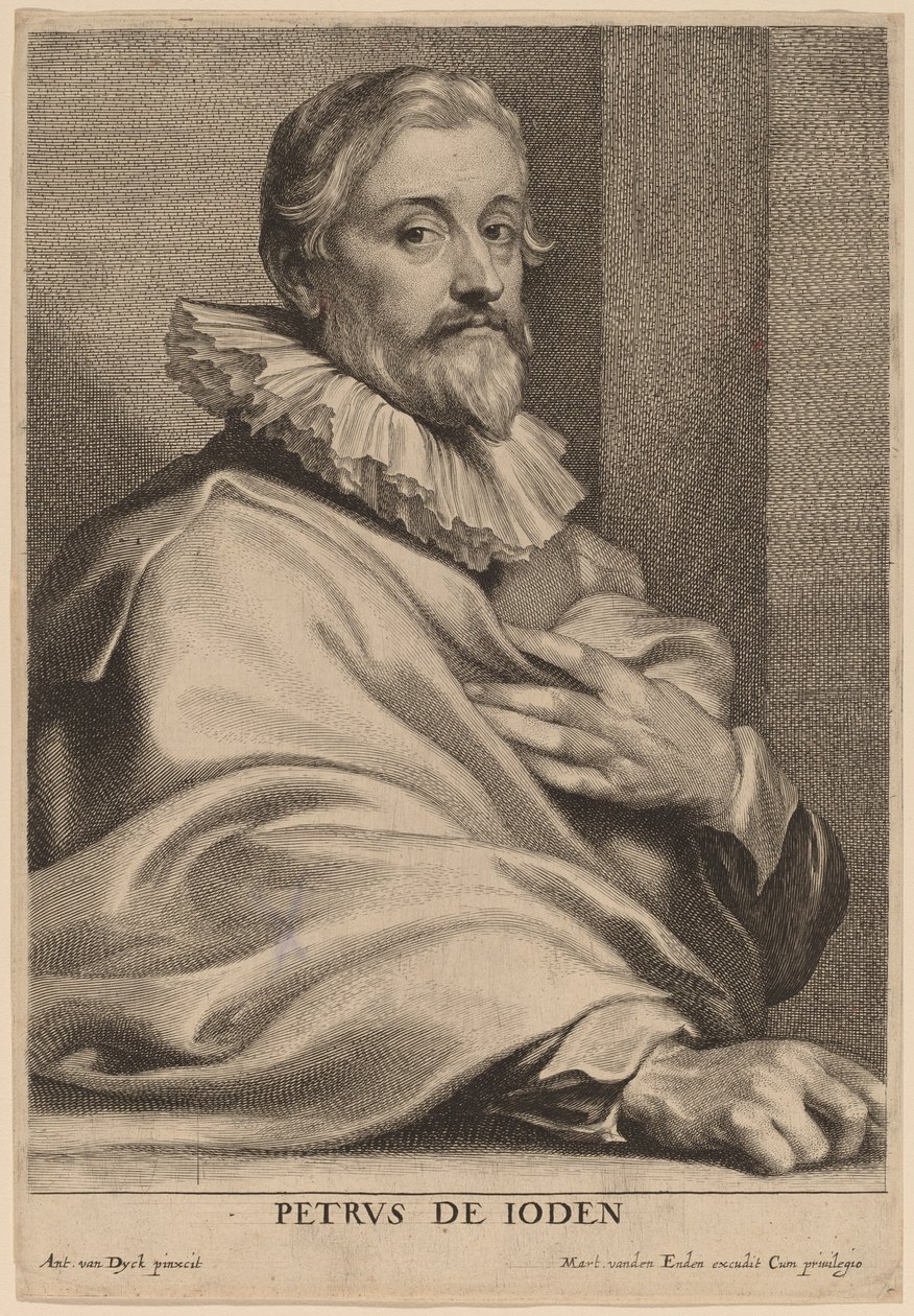 Pieter de Jode il Vecchio da Lucas Emil Vorsterman after Sir Anthony van Dyck