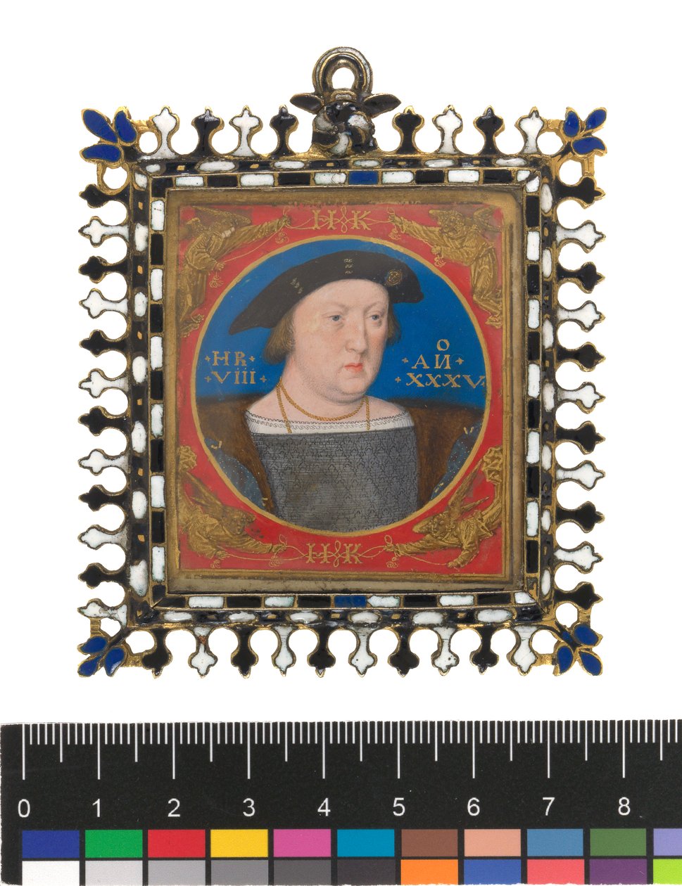 Enrico VIII, c.1525-27 da Lucas Horenbout or Hornebault