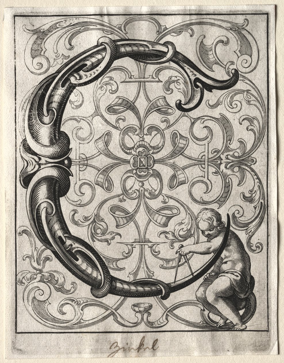 Nuovo libretto ABC: C, 1627 da Lucas Kilian