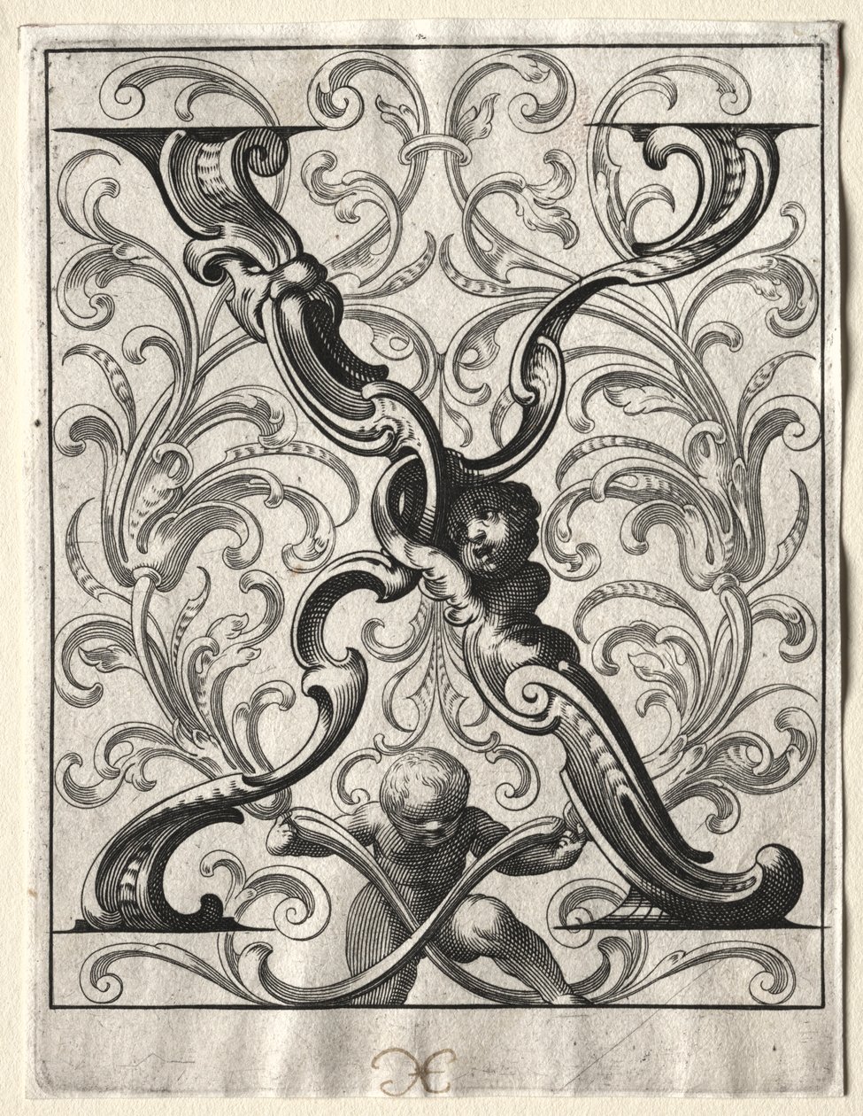 Nuovo opuscolo ABC: X, 1627 da Lucas Kilian