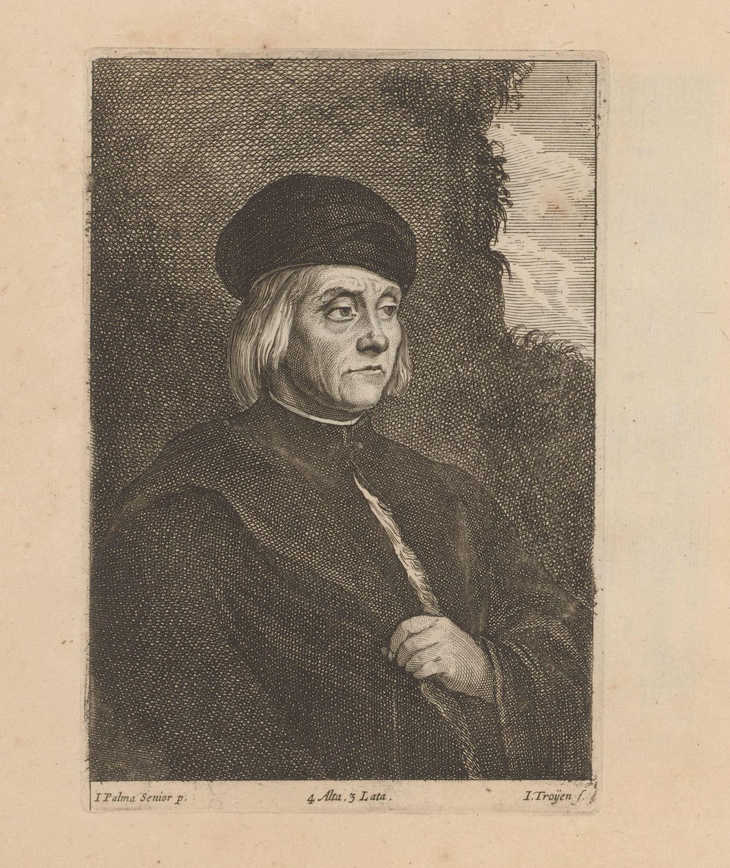 Ritratto di Francesco Maria I della Rovere da Lucas Vorsterman (II)