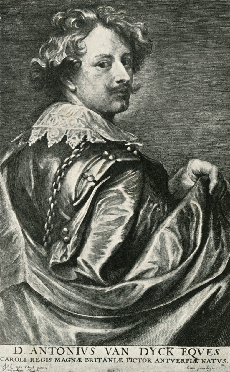 Ritratto di Vandyck da Lucas Vorsterman