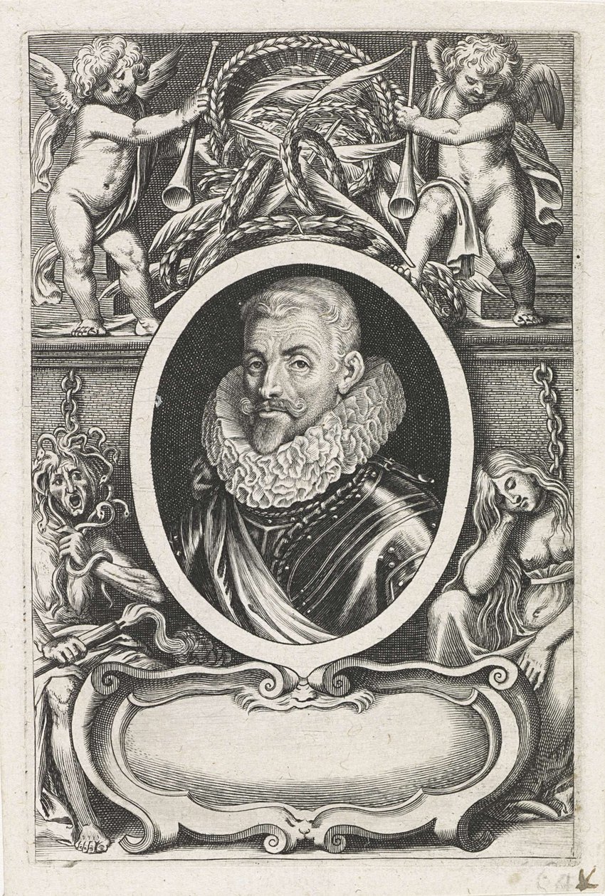 Ritratto di Johann Tserclaes, conte di Tilly da Lucas Vorsterman the Elder