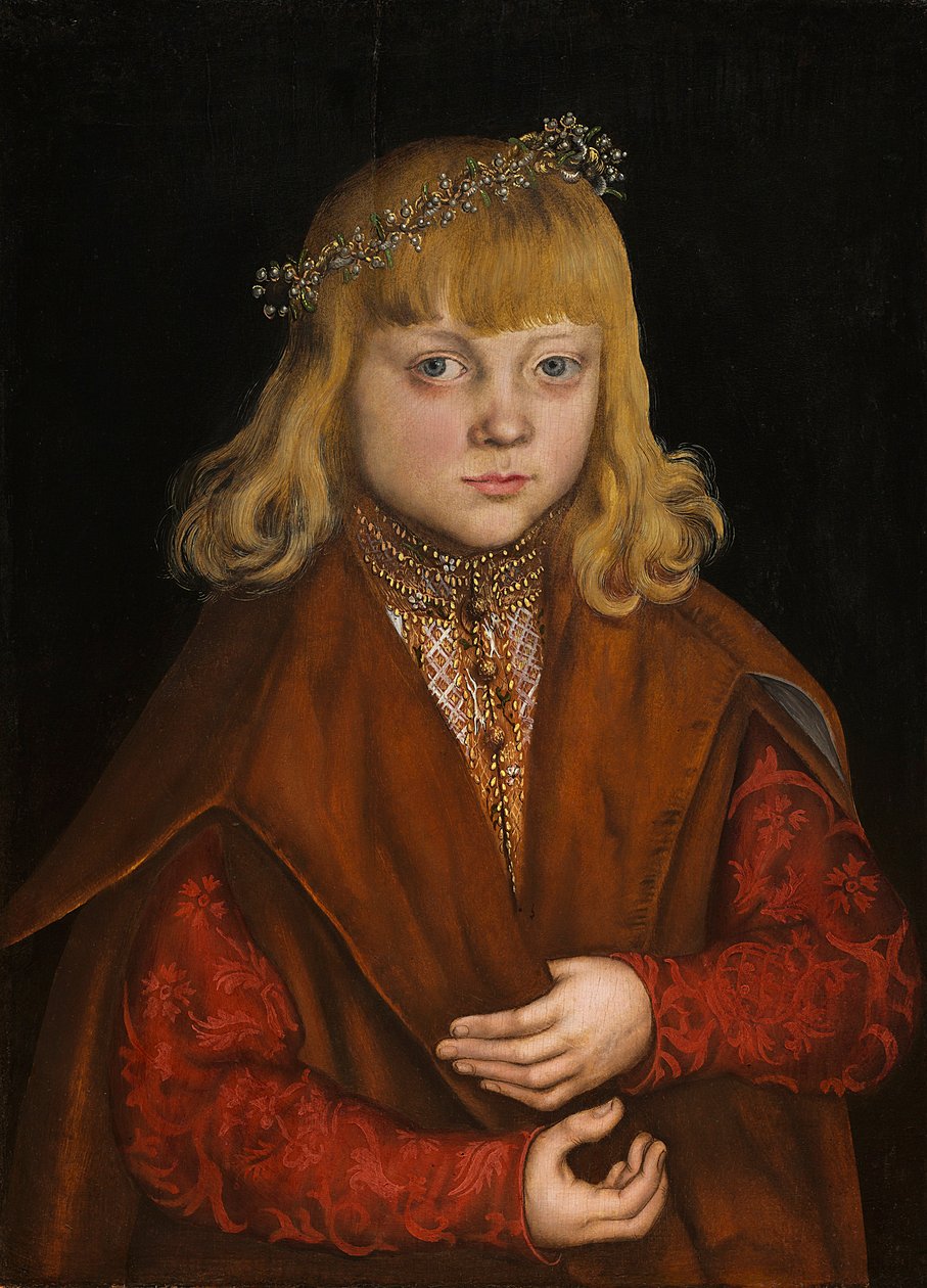 Un principe di Sassonia da Lucas the Elder Cranach