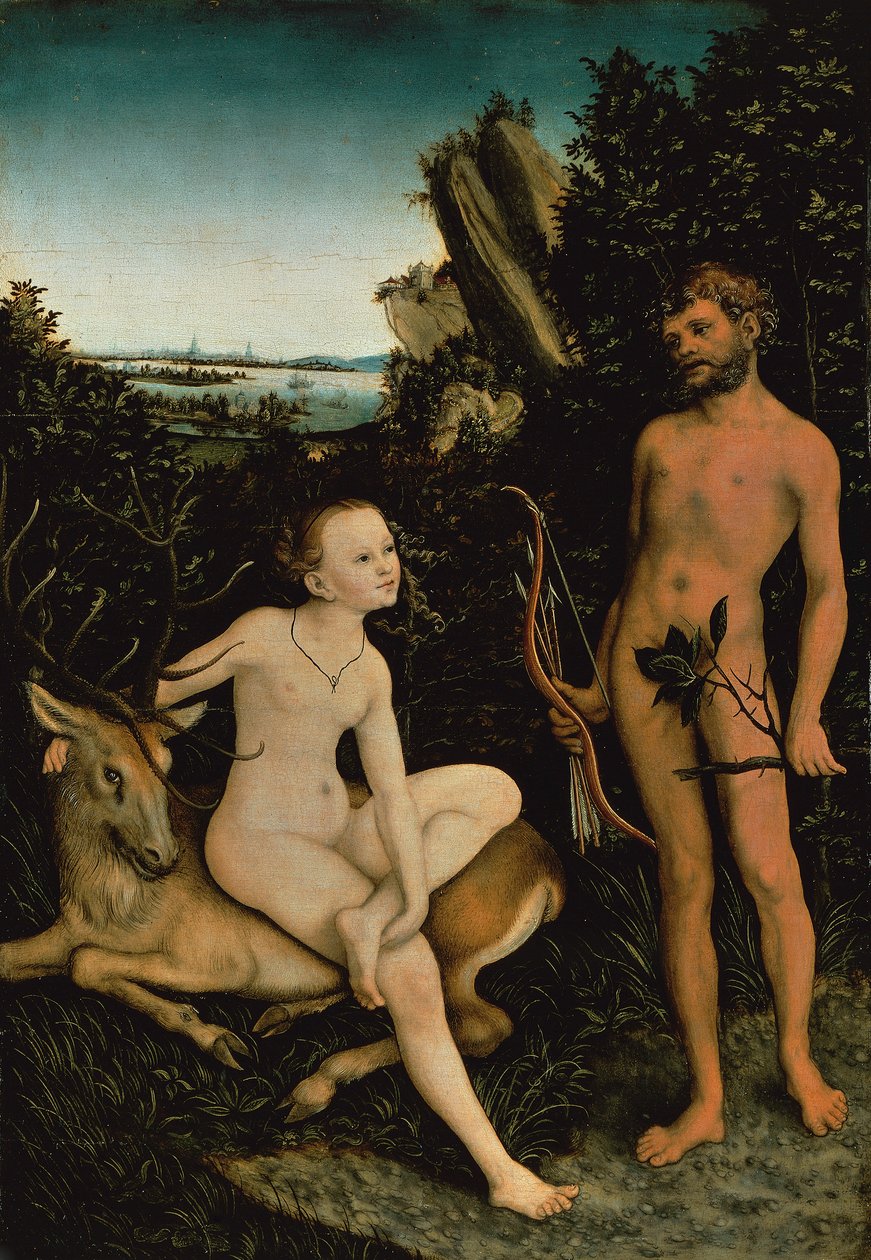 Apollo e Diana da Lucas the Elder Cranach