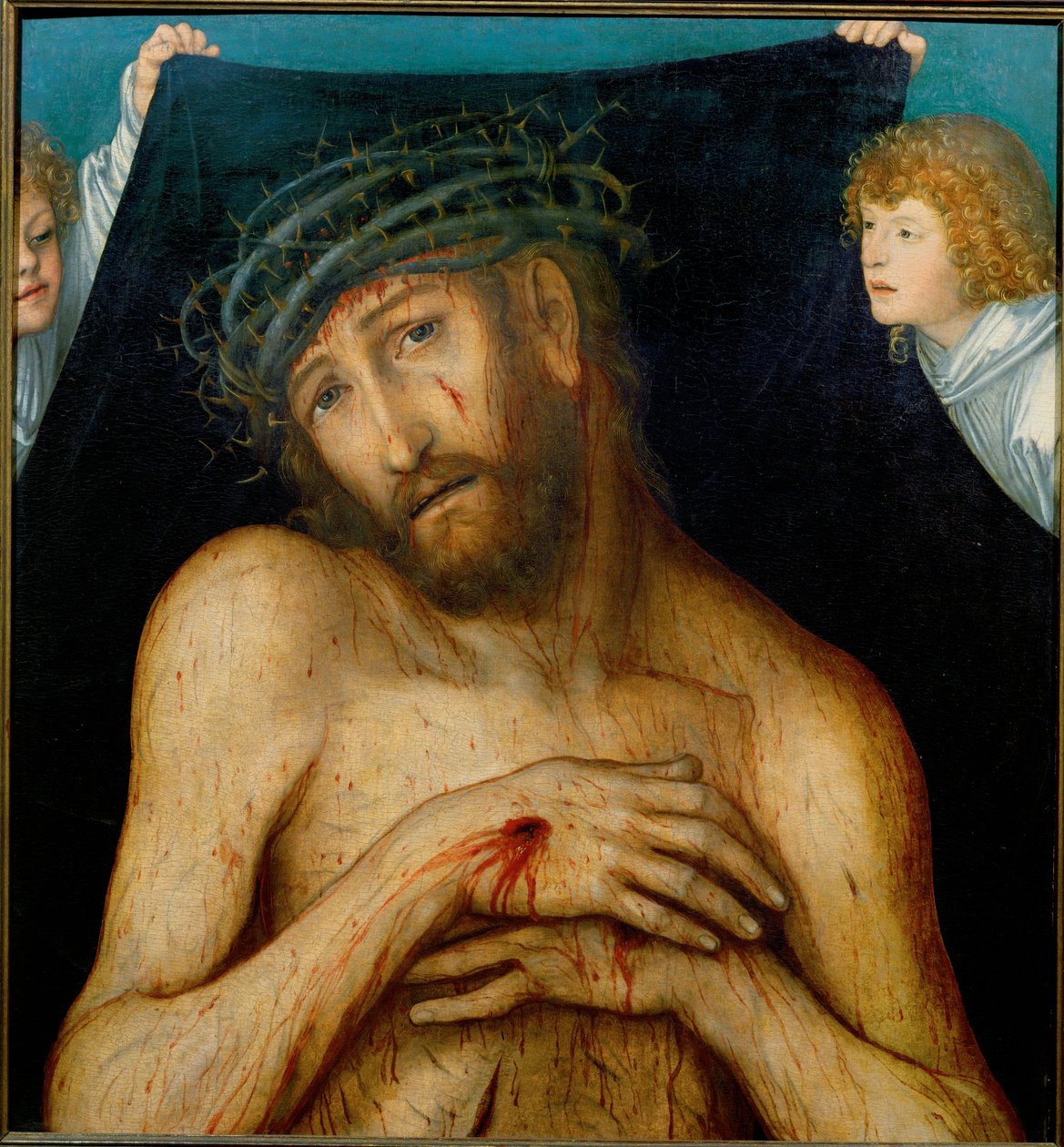Cristo con la corona di spine da Lucas the Elder Cranach
