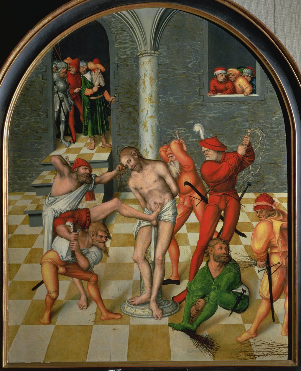 La flagellazione di Cristo da Lucas the Elder Cranach