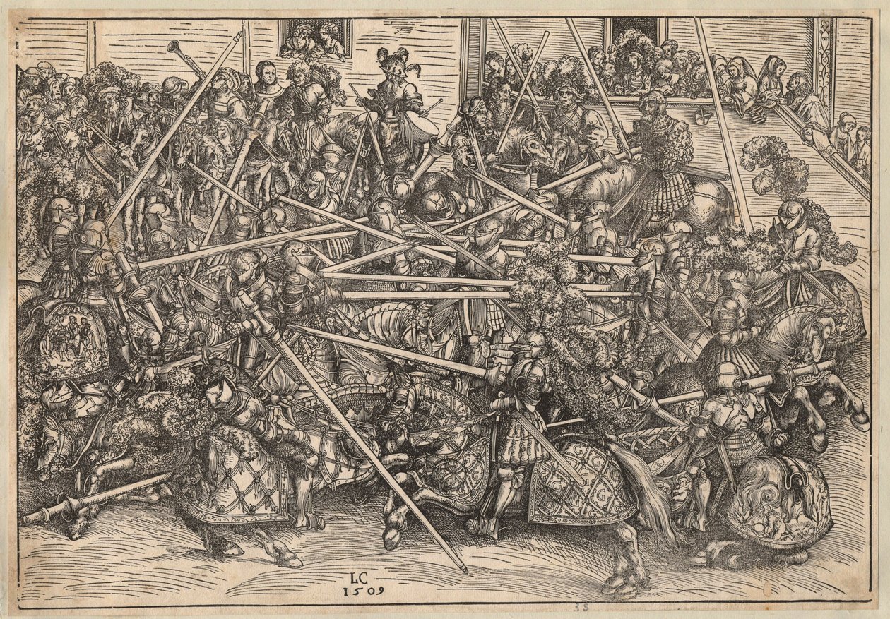 Torneo da Lucas the Elder Cranach