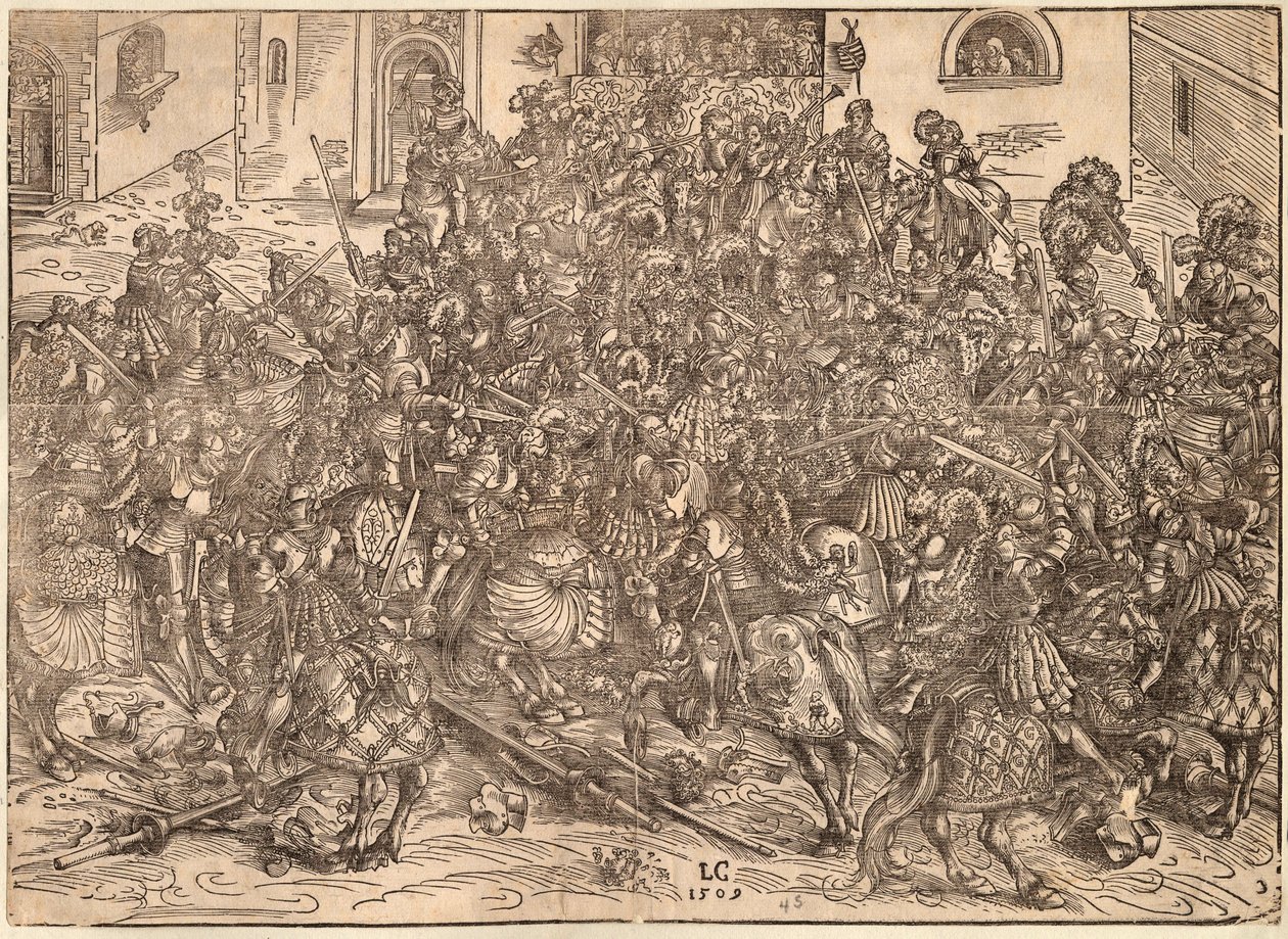 Torneo da Lucas the Elder Cranach
