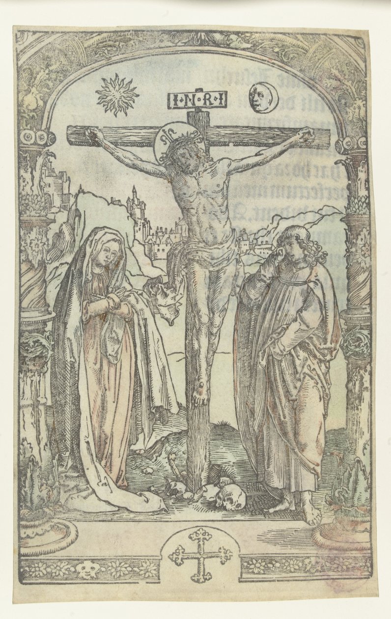 Cristo sulla croce da Lucas van Leyden (attributed to)