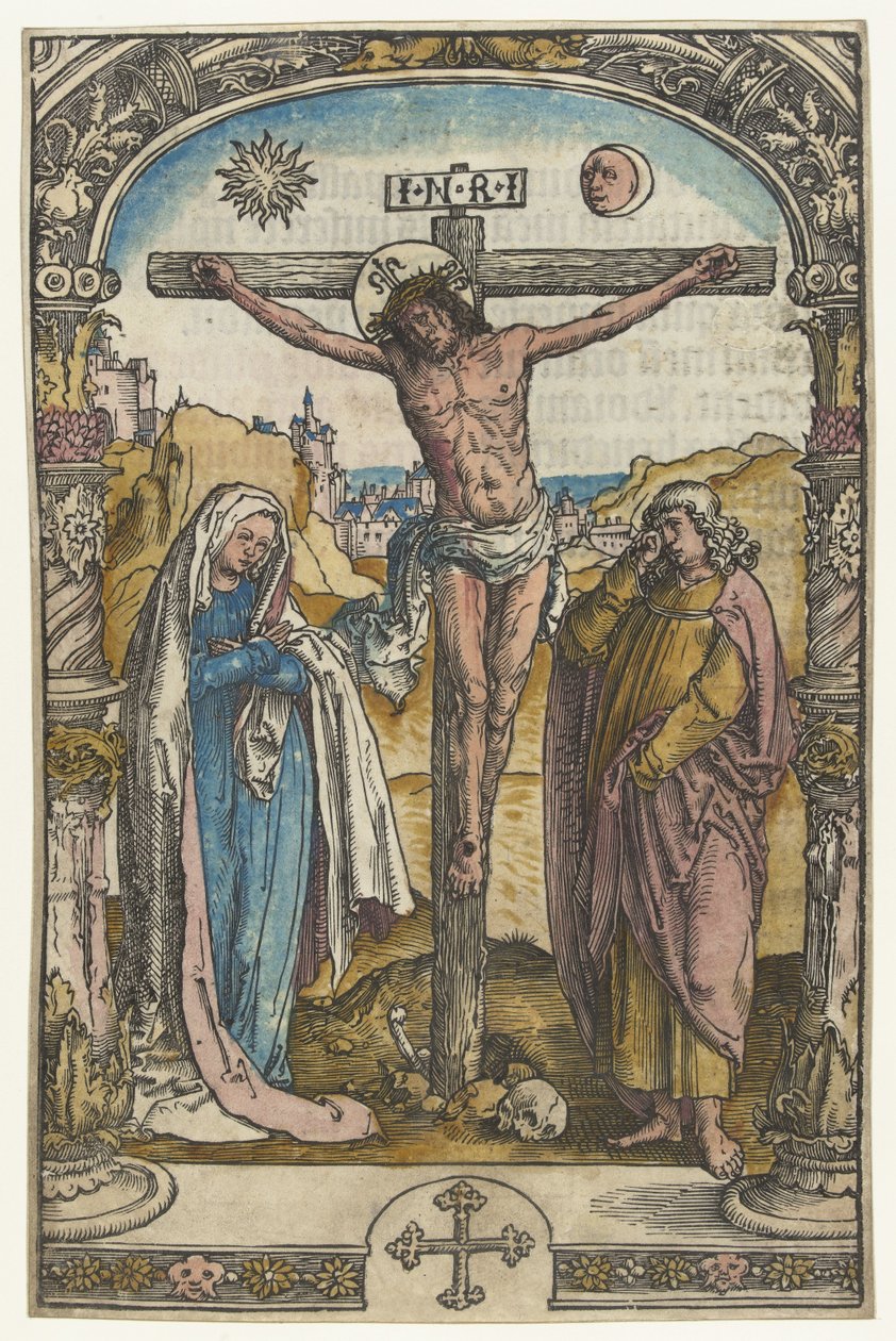 Cristo sulla croce da Lucas van Leyden (attributed to)