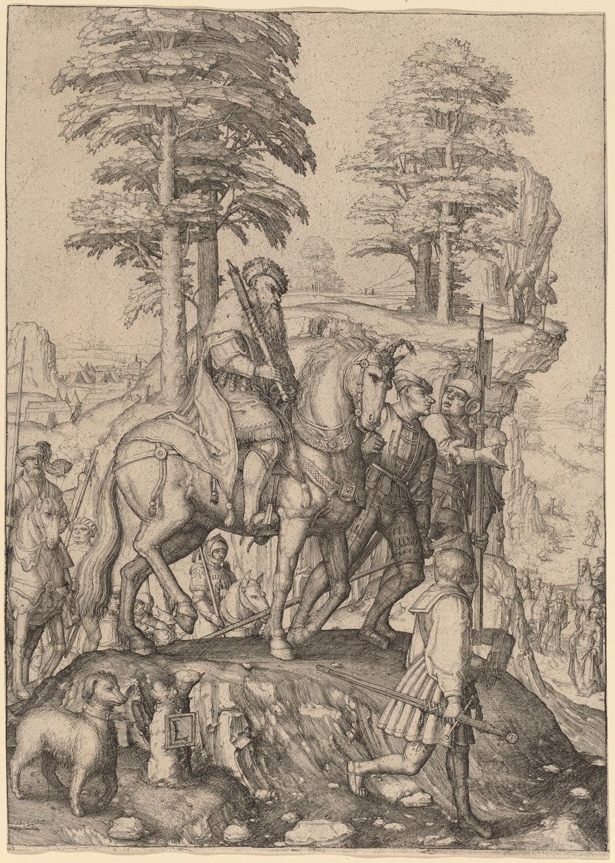 Abigail e David da Lucas van Leyden