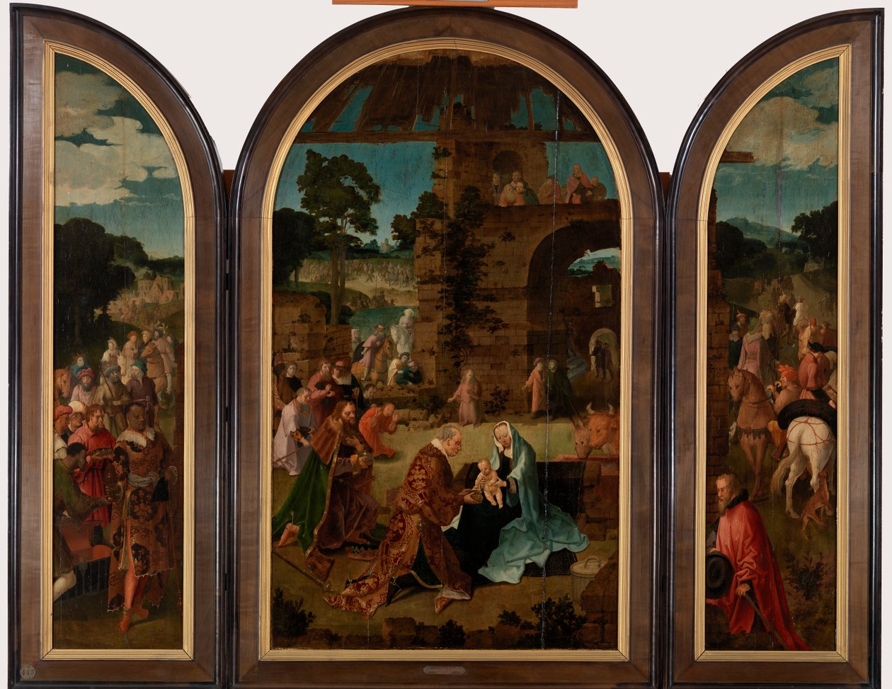 Adorazione dei Magi da Lucas van Leyden
