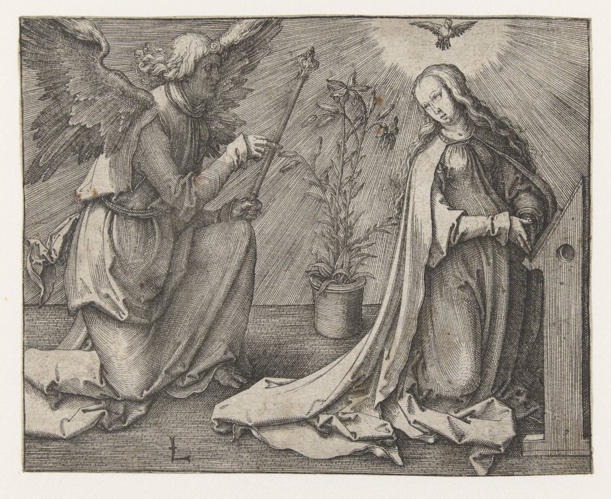 Annunciazione da Lucas van Leyden