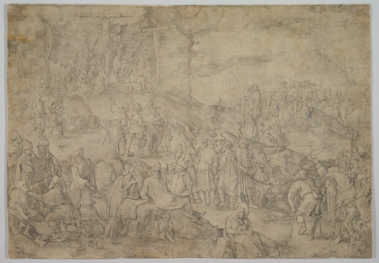 Calvario Golgota, 1517 da Lucas van Leyden