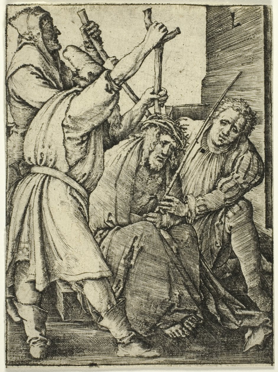 Cristo incoronato di spine da Lucas van Leyden