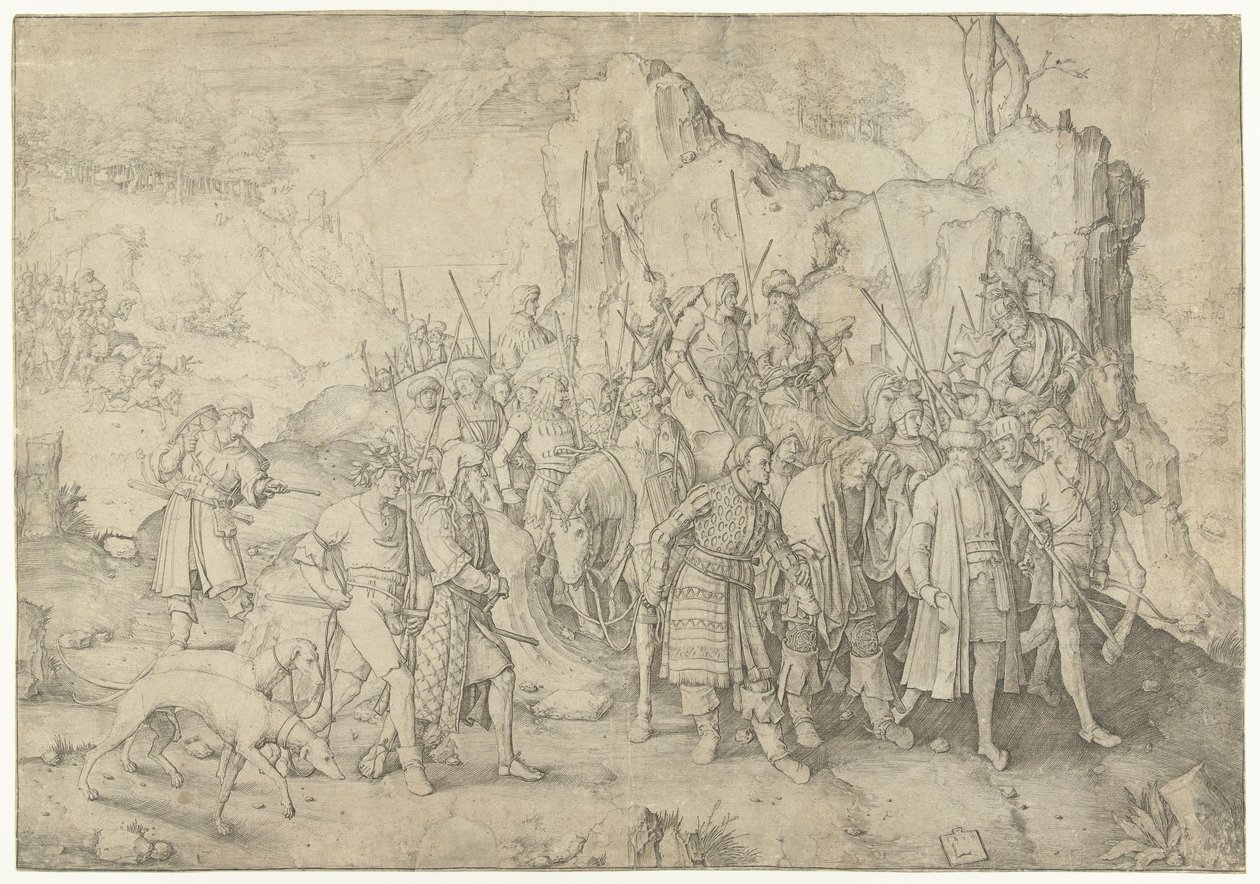 La conversione di Paolo da Lucas van Leyden