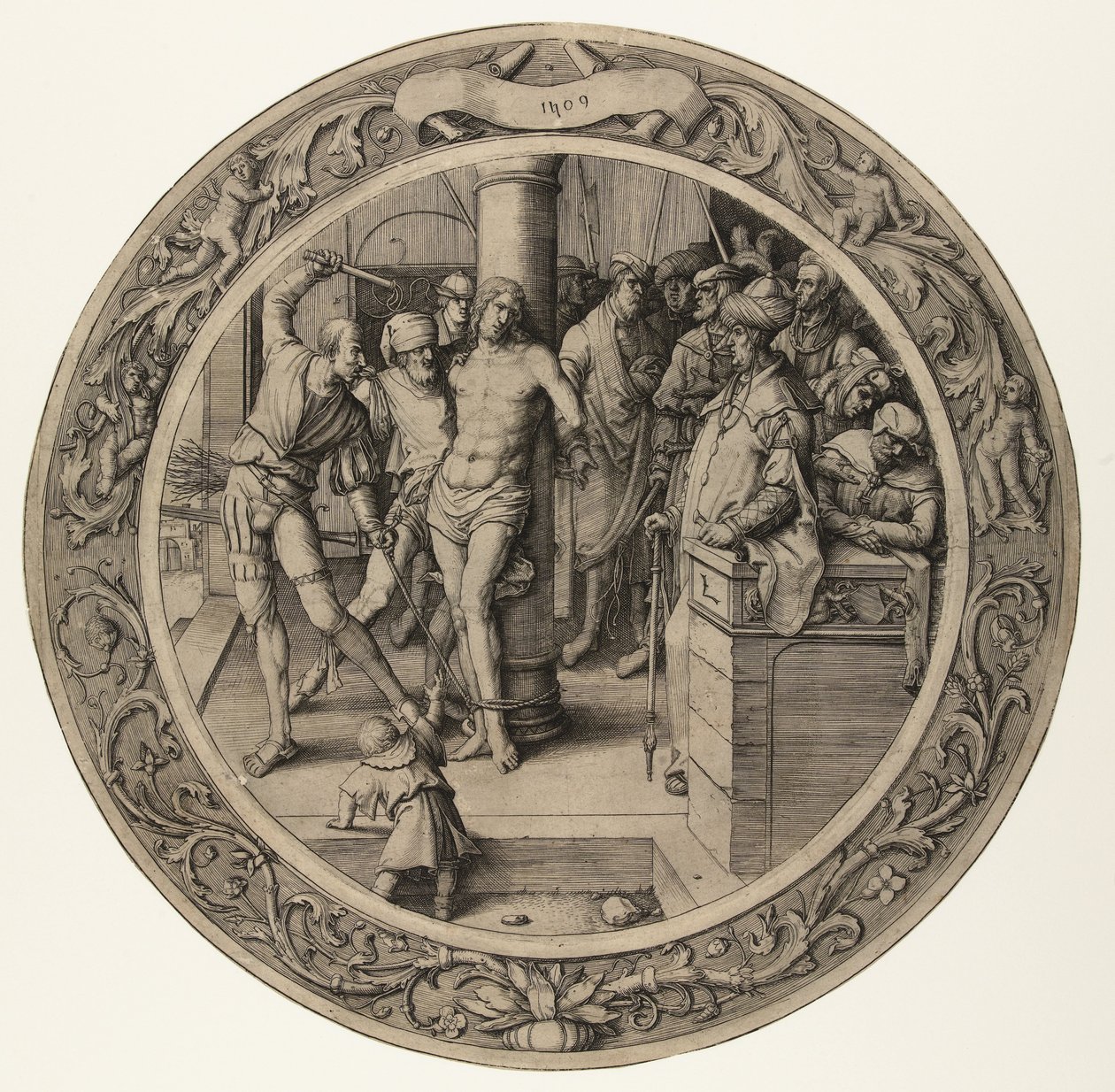 La flagellazione di Cristo da Lucas van Leyden