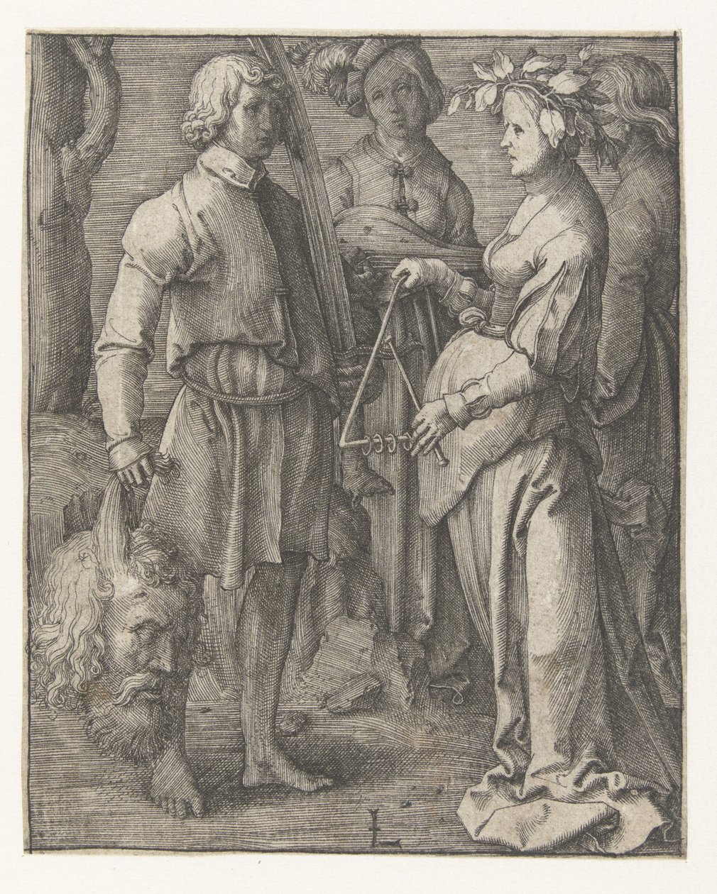 Il trionfo di Davide da Lucas van Leyden