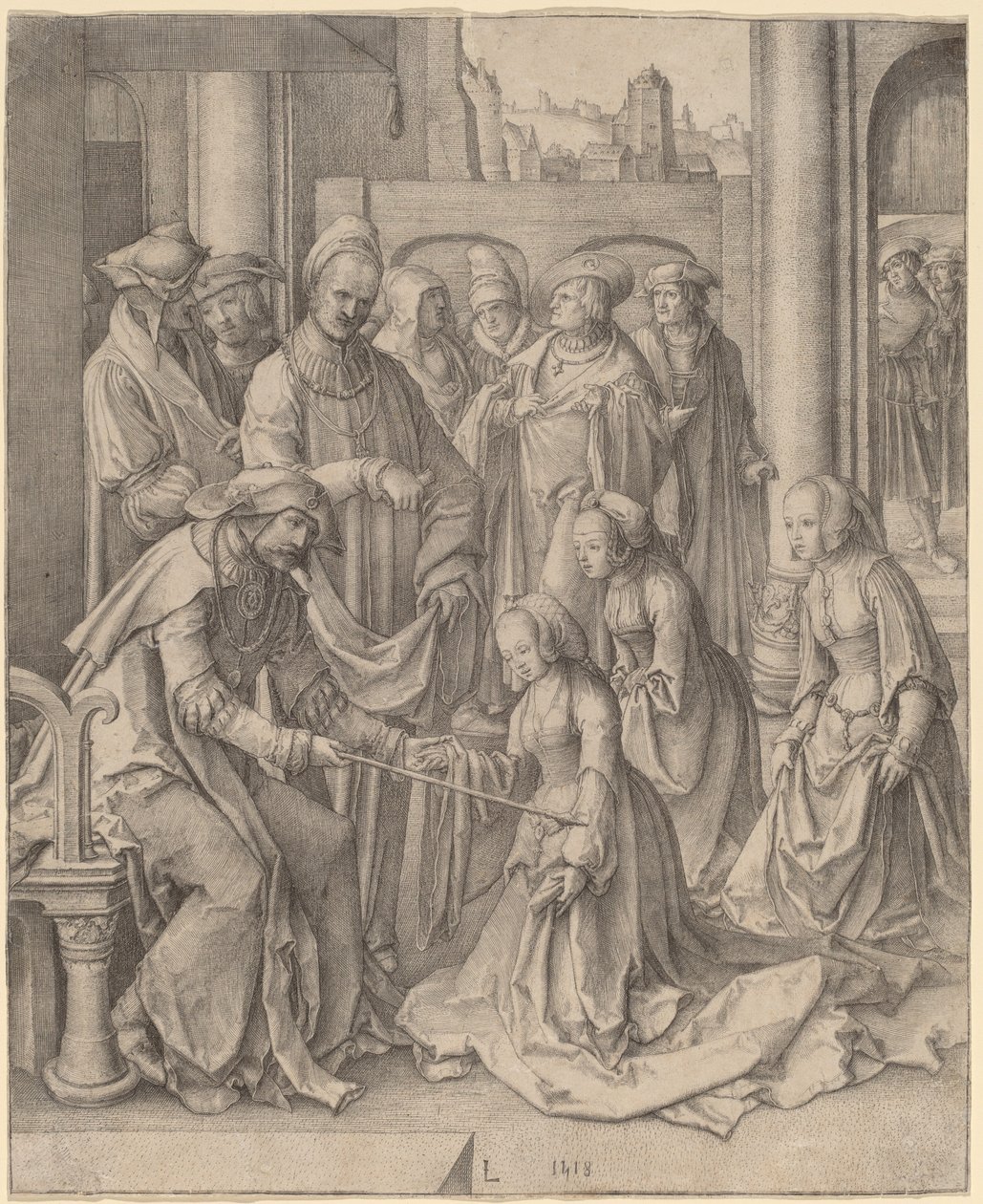 Ester davanti ad Assuero da Lucas van Leyden