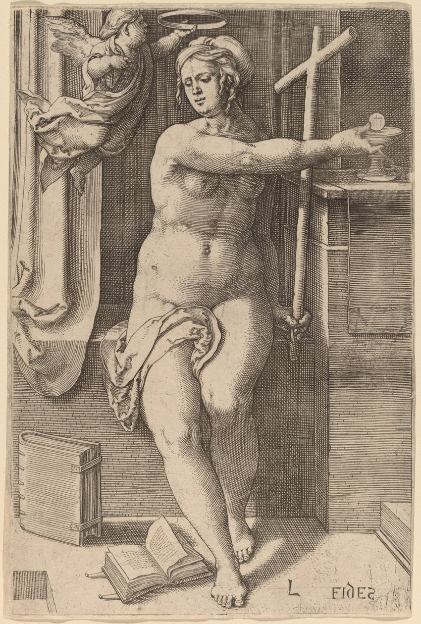 Fides (Fede) da Lucas van Leyden