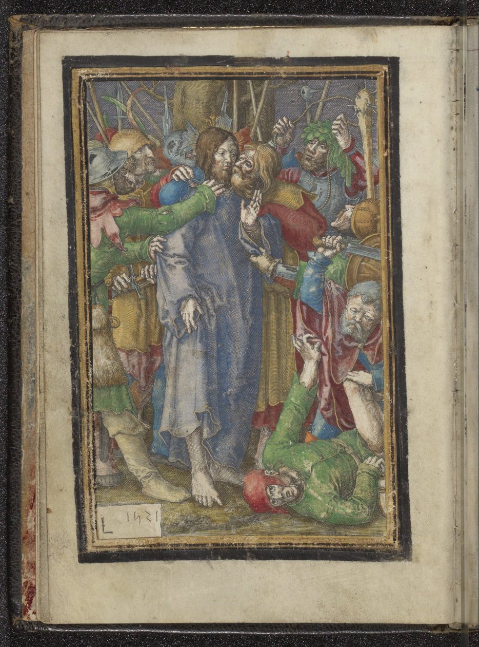 Cattura di Cristo (serie Passione di Cristo) da Lucas van Leyden