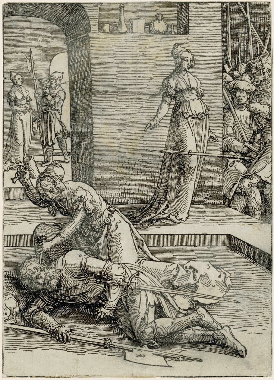 Giaele uccide Sisara da Lucas van Leyden