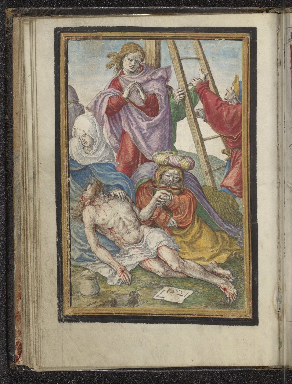 Deposizione dalla croce da Lucas van Leyden