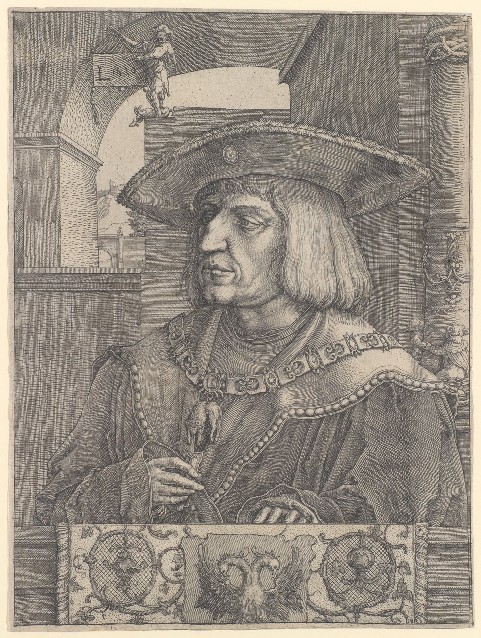 Massimiliano I da Lucas van Leyden