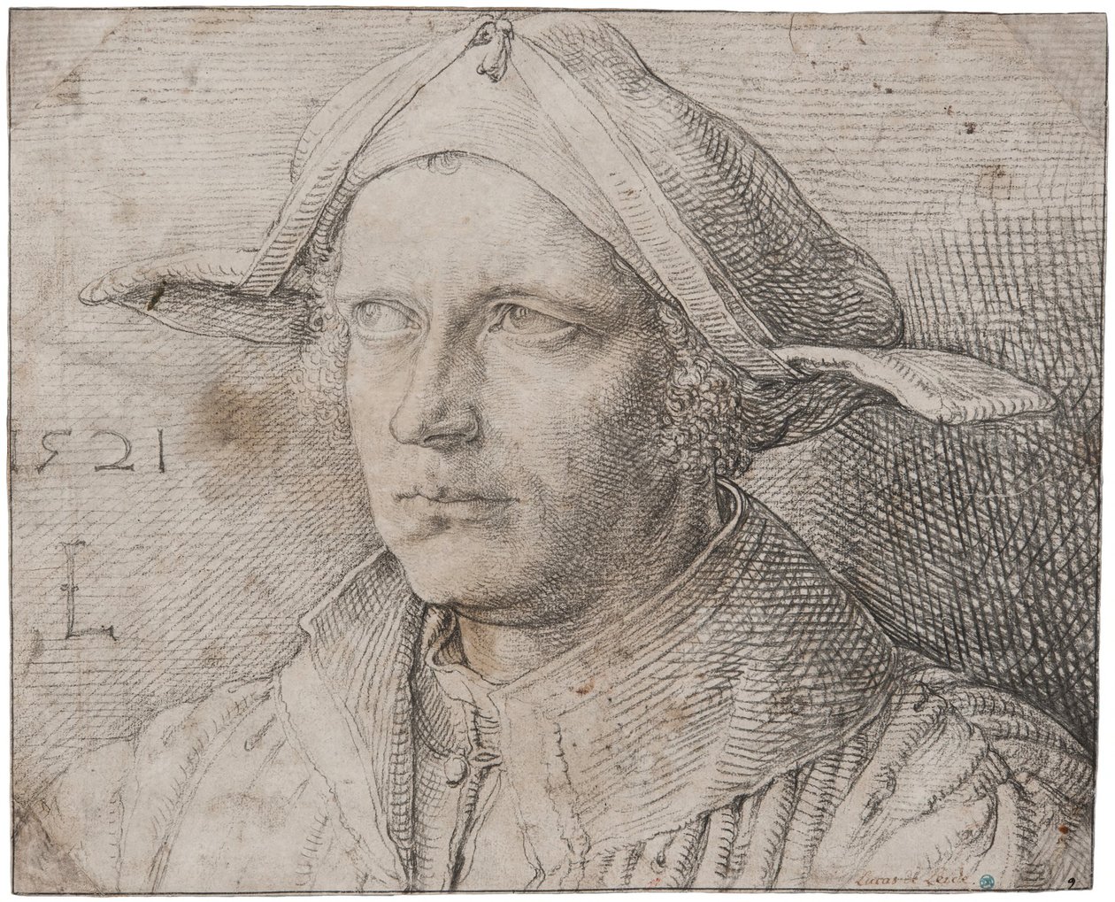 Ritratto di un giovane uomo da Lucas van Leyden