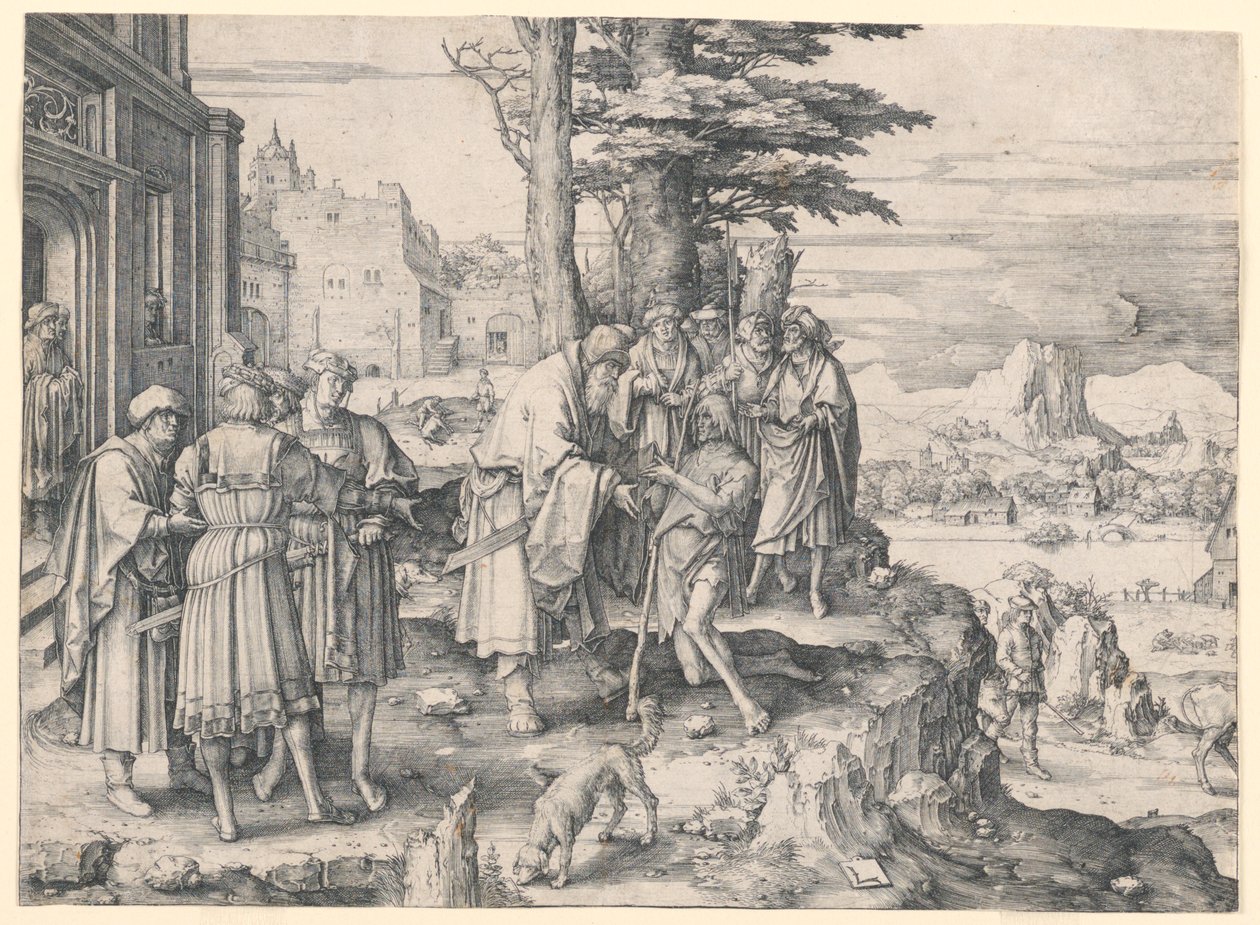Ritorno del figliol prodigo da Lucas van Leyden