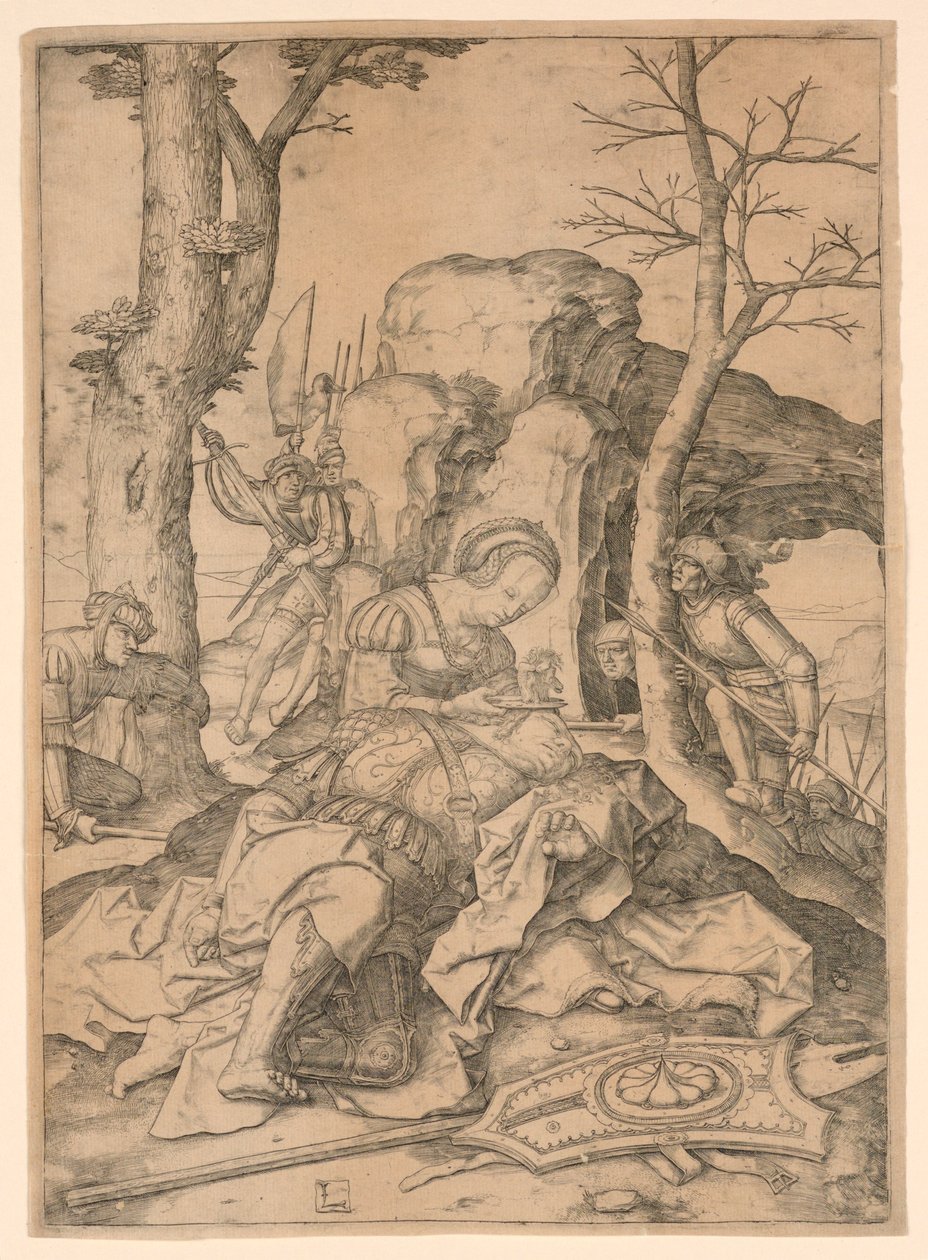 Sansone e Dalila da Lucas van Leyden