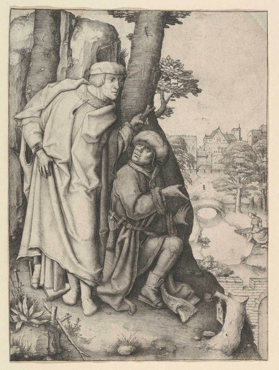 Susanna e i due anziani da Lucas van Leyden