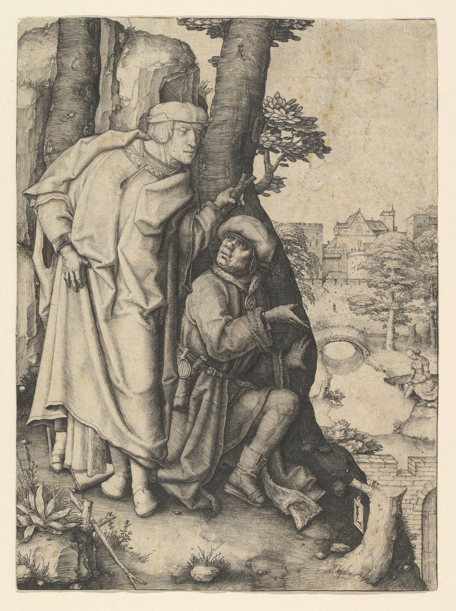 Susanna e i due vecchioni da Lucas van Leyden