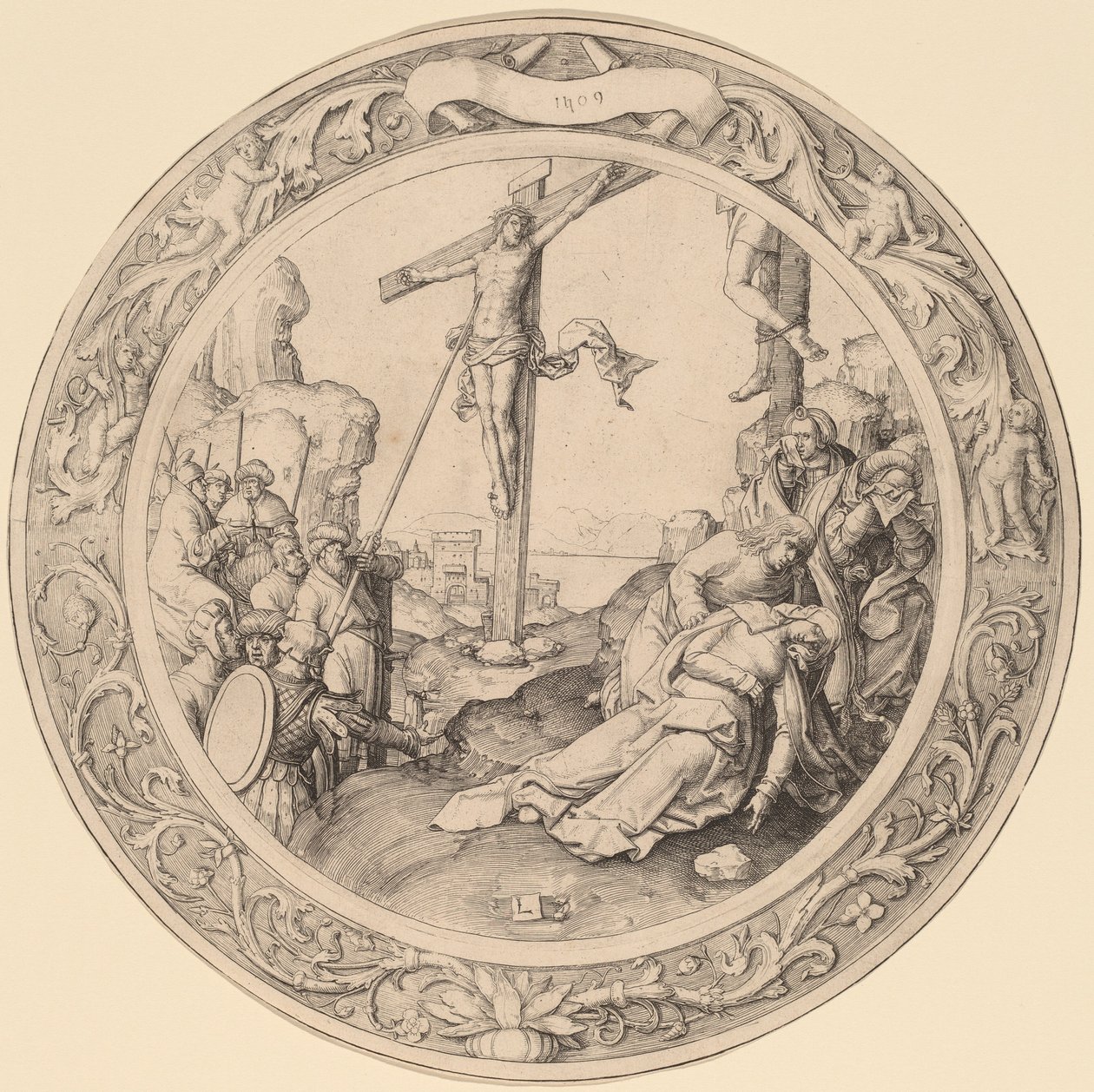 La crocifissione da Lucas van Leyden