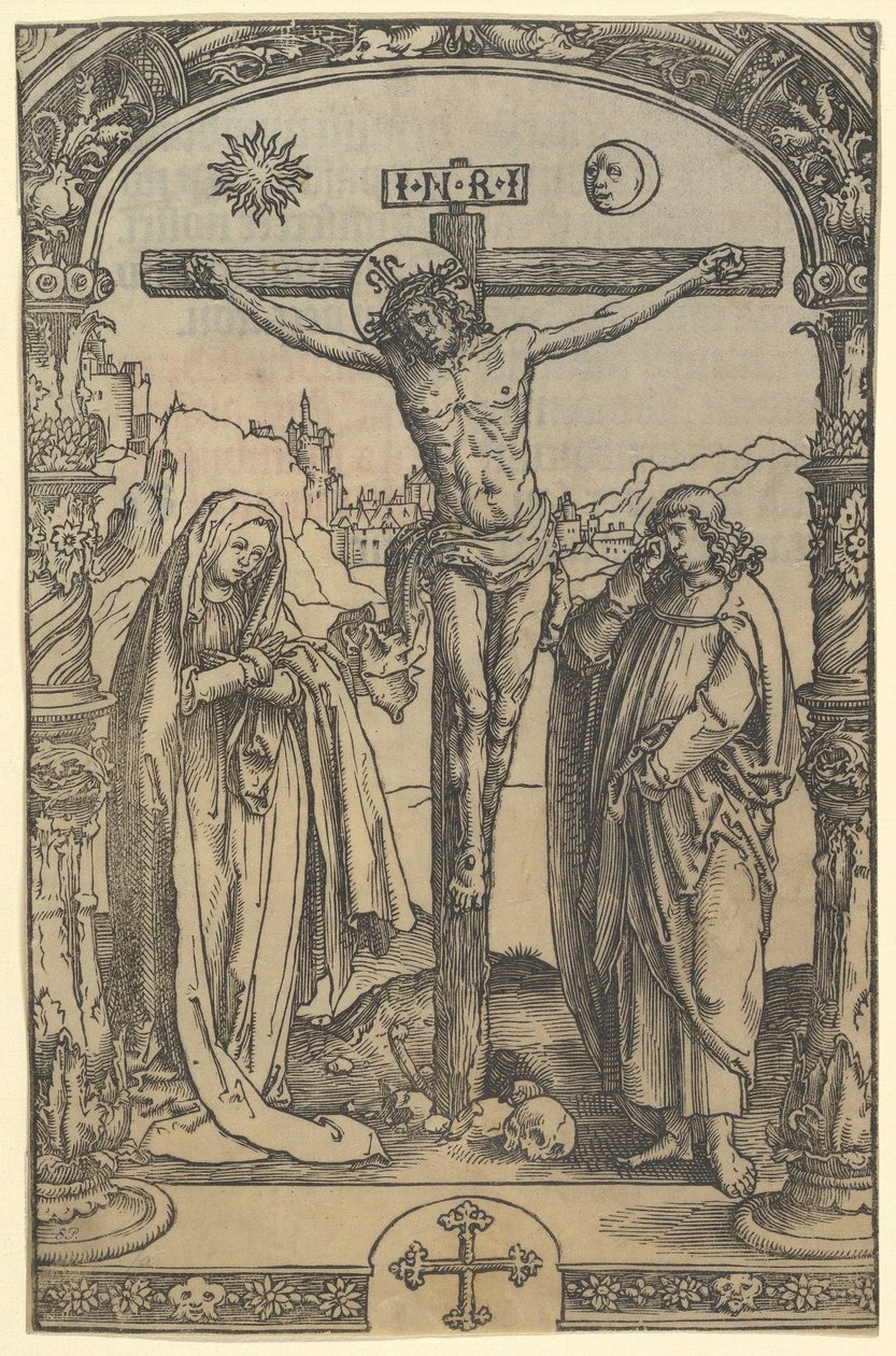La Crocifissione da Lucas van Leyden