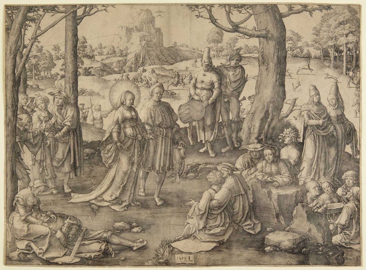 La danza della Maddalena da Lucas van Leyden