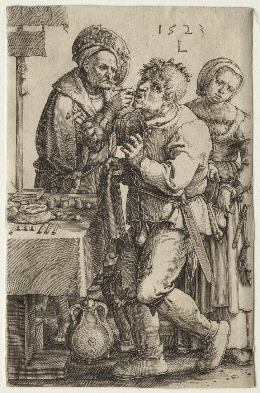 Il dentista da Lucas van Leyden