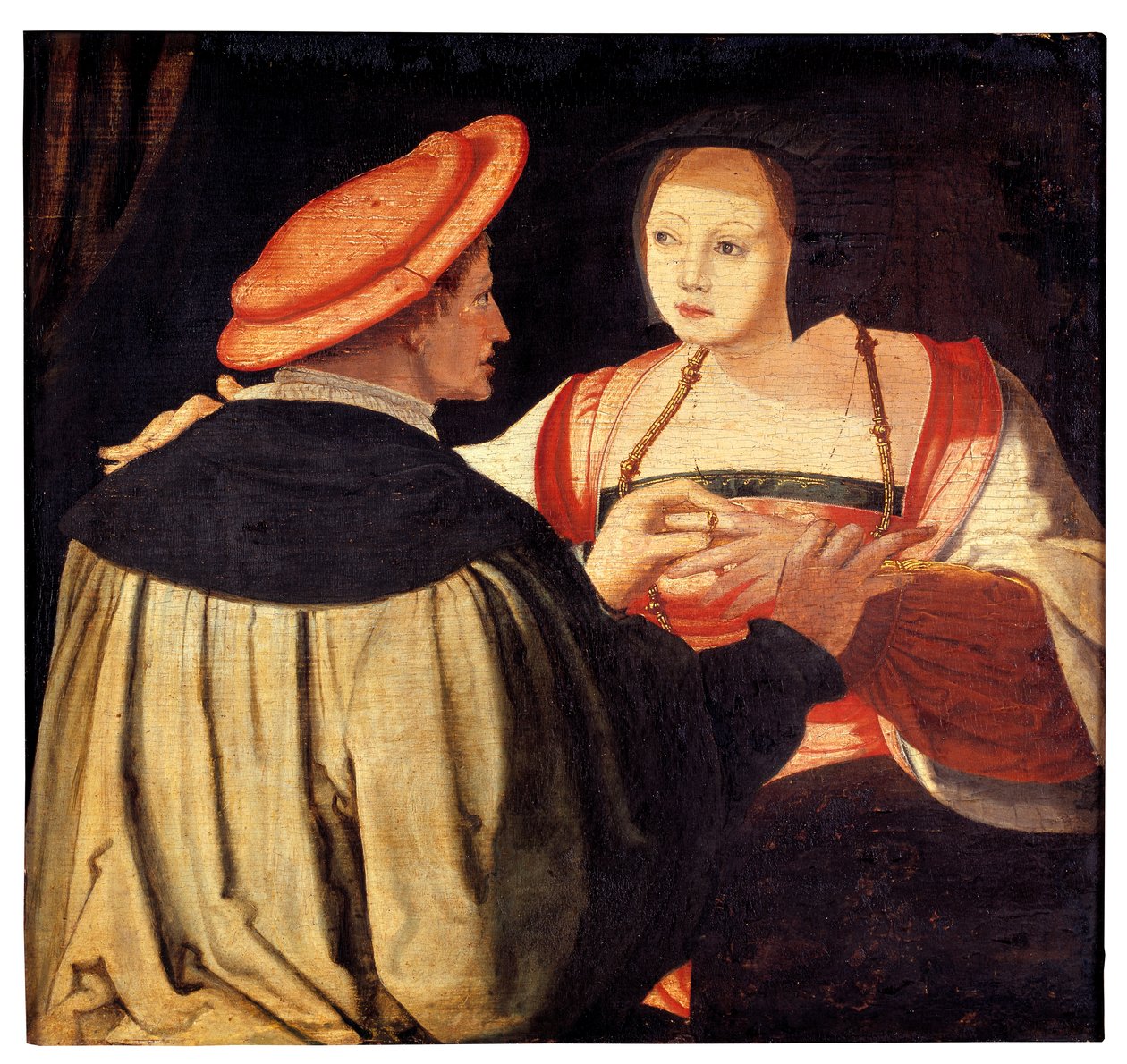 Il fidanzamento da Lucas van Leyden