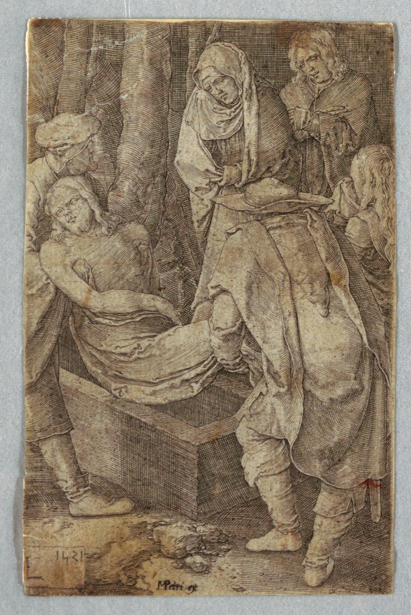La Sepoltura, dalla Passione da Lucas van Leyden