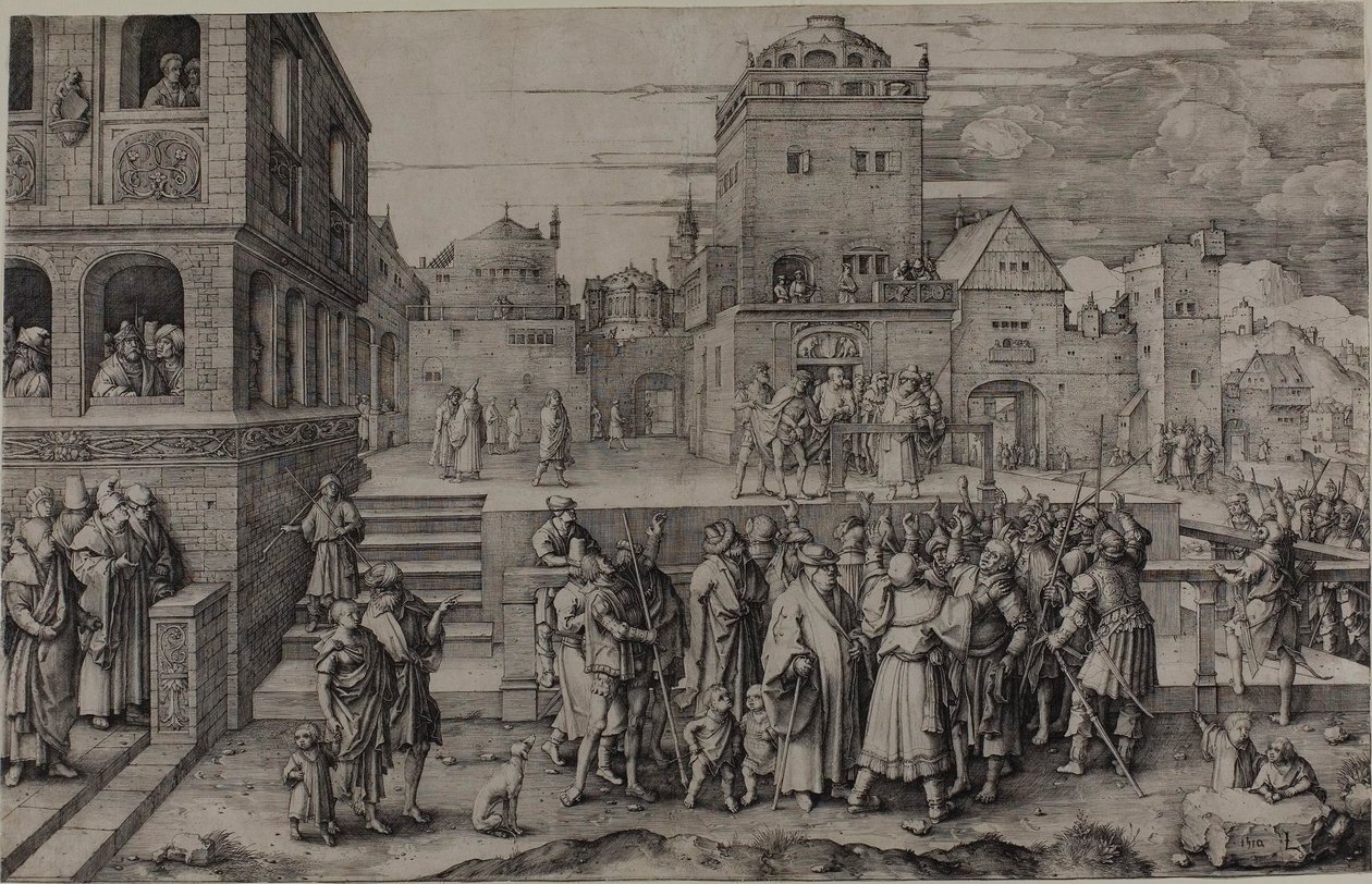 Il grande Ecce Homo da Lucas van Leyden