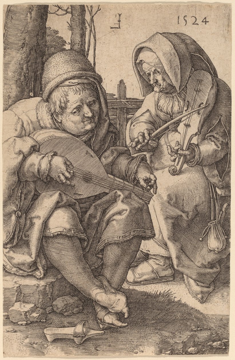 I musicisti da Lucas van Leyden
