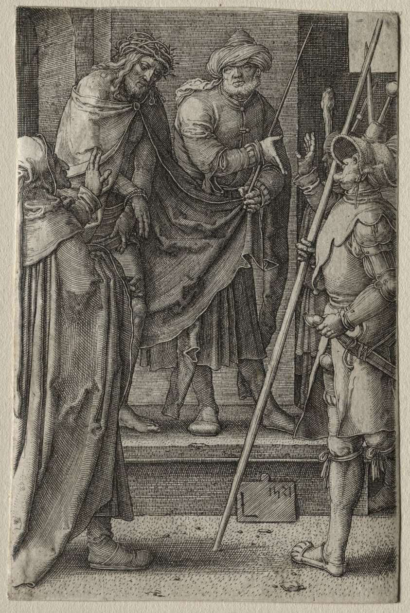 La Passione: Cristo presentato al popolo da Lucas van Leyden