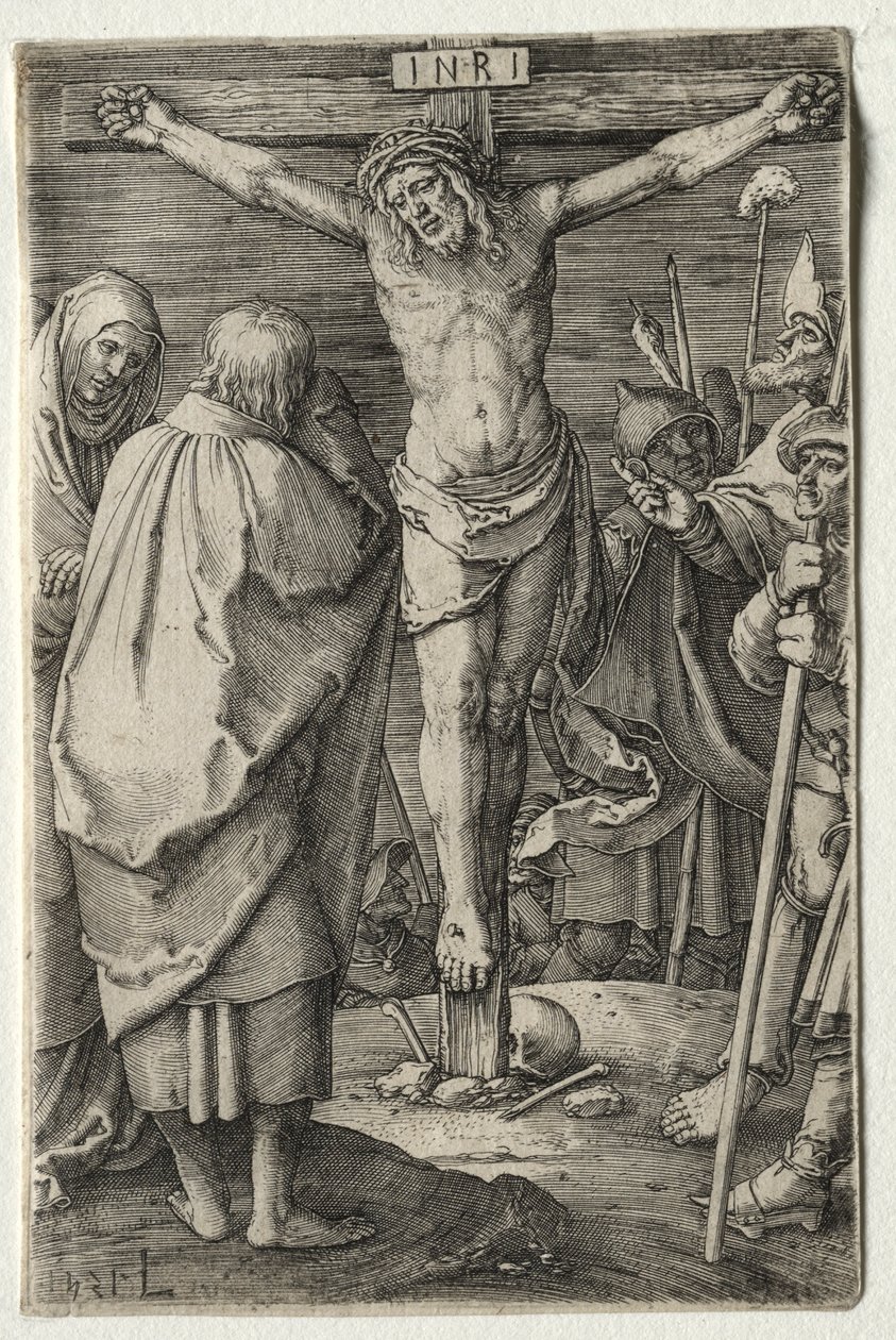 La Passione: La Crocifissione, 1521 da Lucas van Leyden