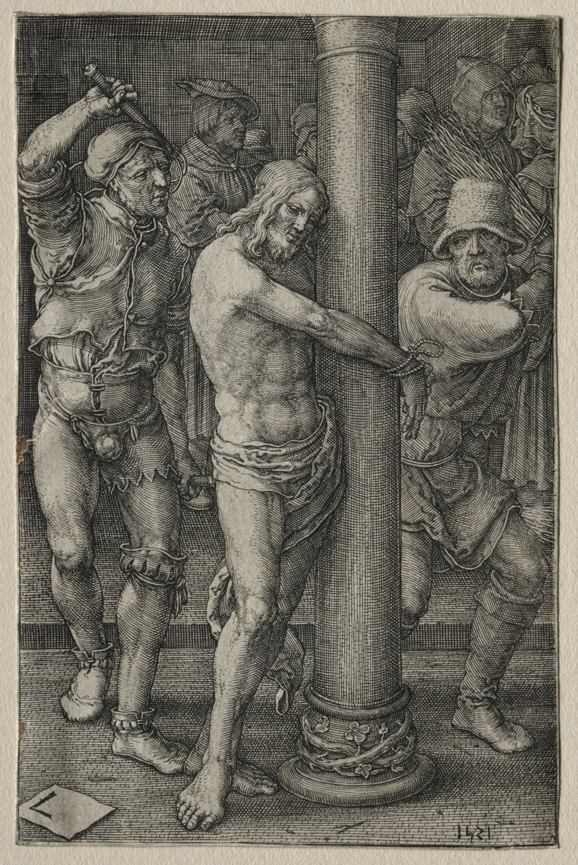 La Passione: La flagellazione da Lucas van Leyden