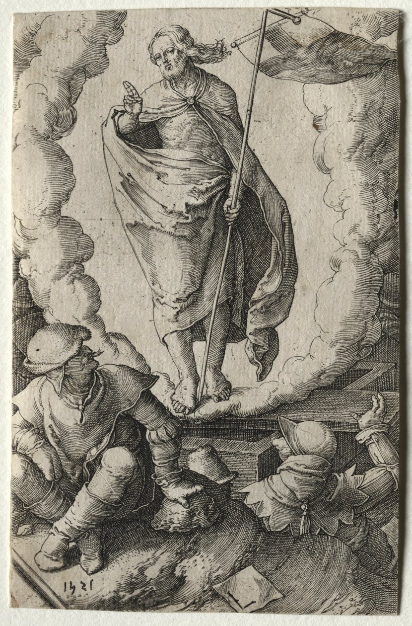 La Passione: La Resurrezione, 1521 da Lucas van Leyden
