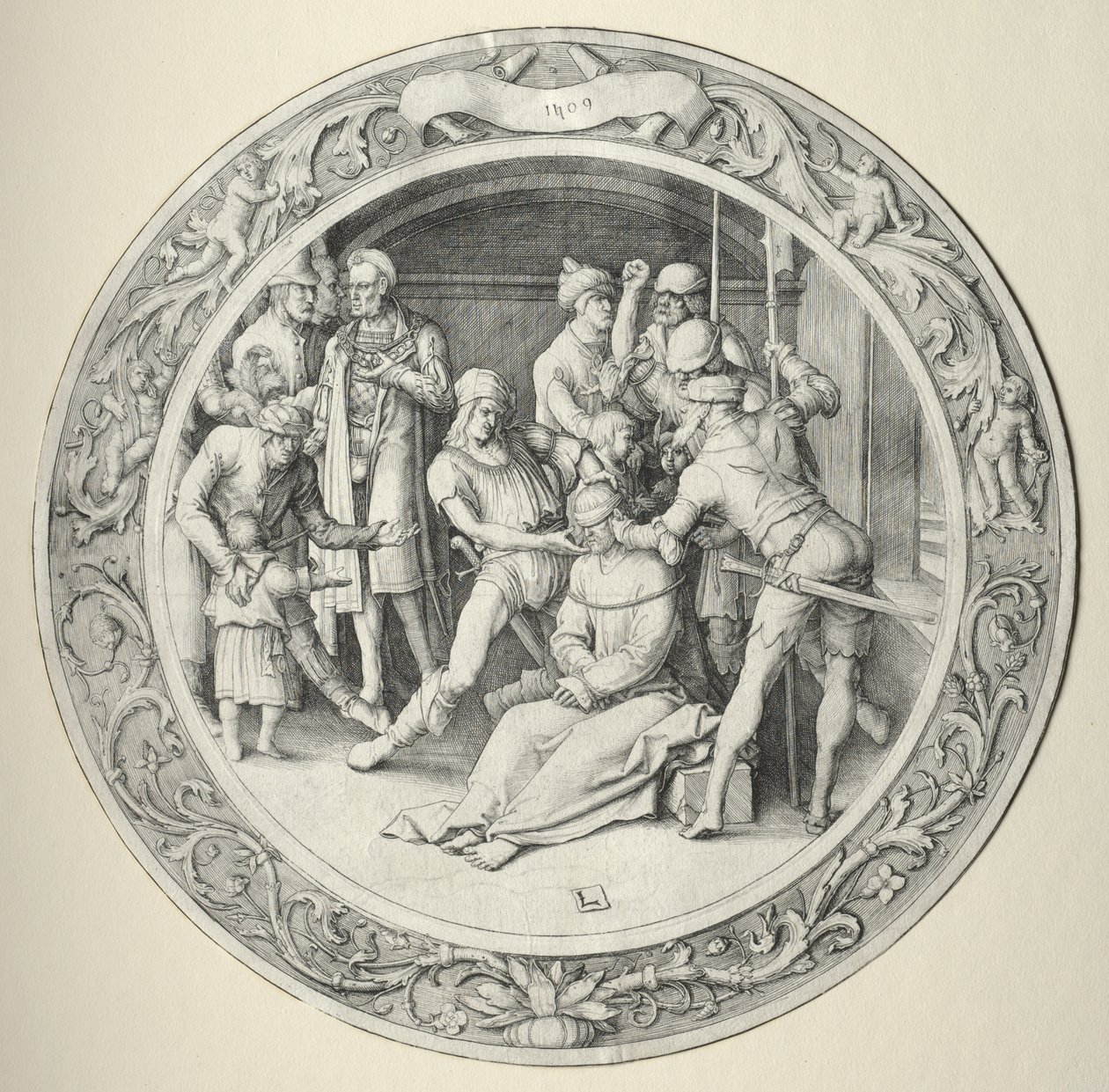 La Passione Rotonda: Ecce Homo da Lucas van Leyden