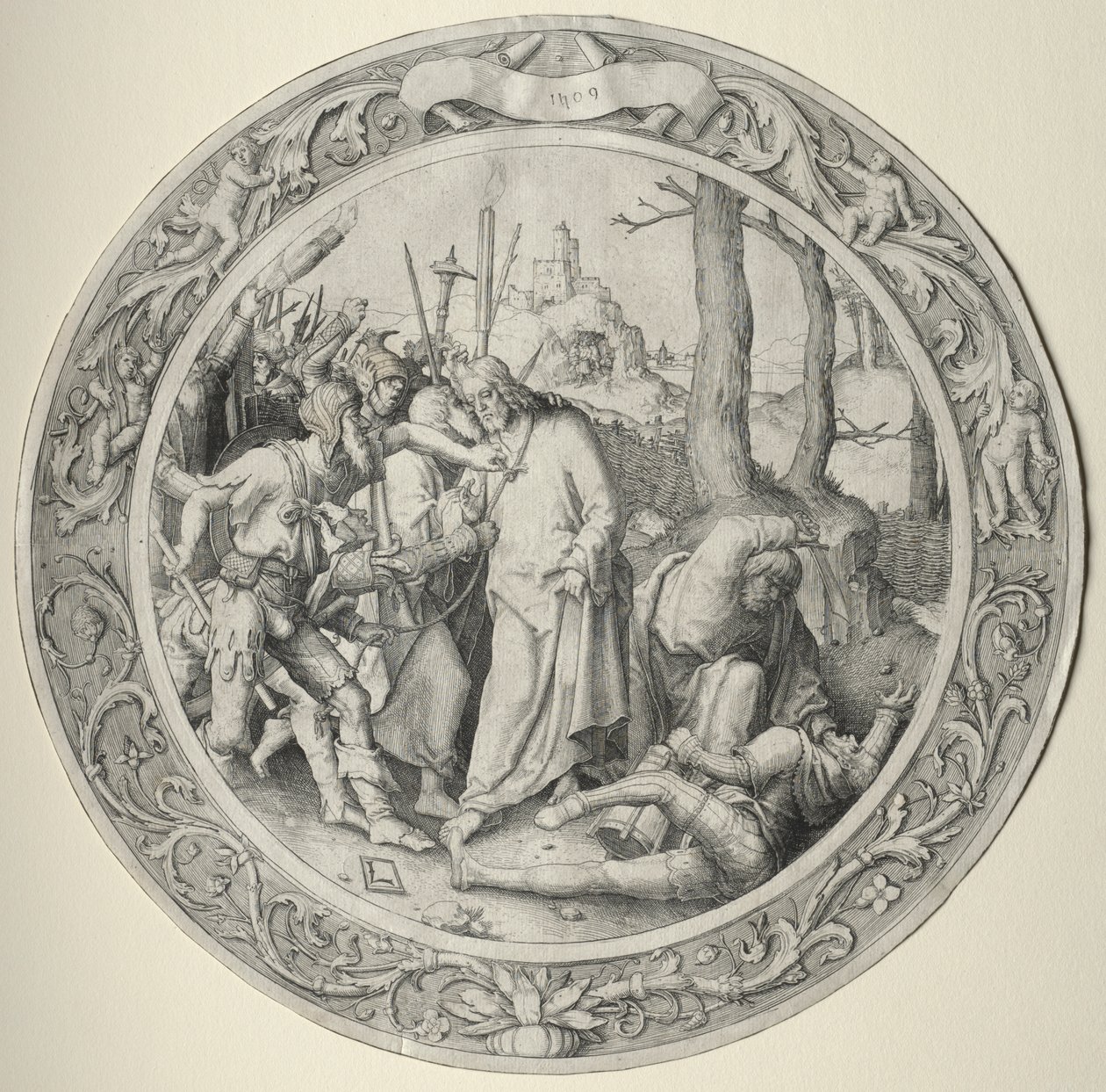 La Passione Rotonda: Il Tradimento di Cristo da Lucas van Leyden