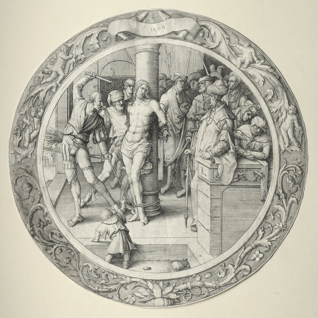 La Passione Rotonda: La Flagellazione da Lucas van Leyden